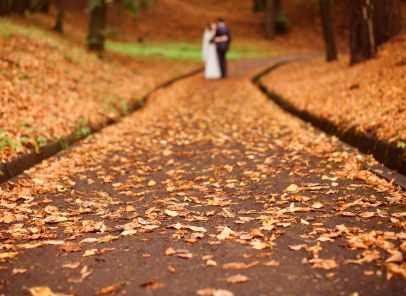 Believe it or not, Fall weddings are more common than those of any season but summer.