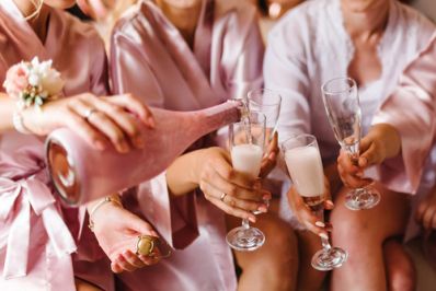 champagne glasses cheers