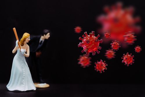 Bride and Groom Angry About Coronavirus