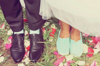 Bride and Groom Shoes