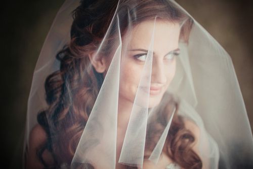Bride in a Veil