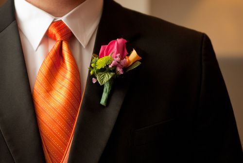 Colorful Wedding Necktie