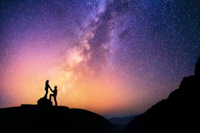 constellation romantic photo