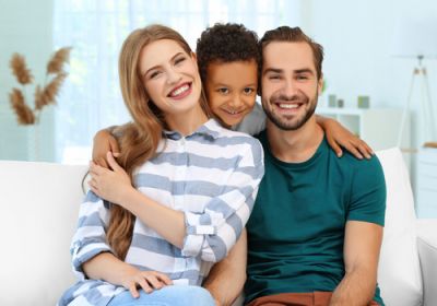 Couple With Adopted Child