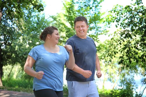 Couple Working Out Together