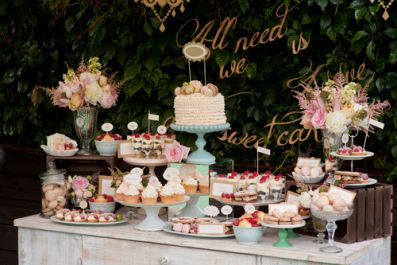 Dessert Table at Wedding