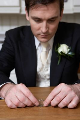 A Groom With a Wedding Ring