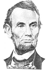 Former President Abraham Lincoln