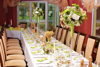 Long Wedding Reception Table