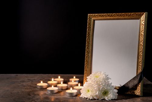 Mirror, Candles, Flowers