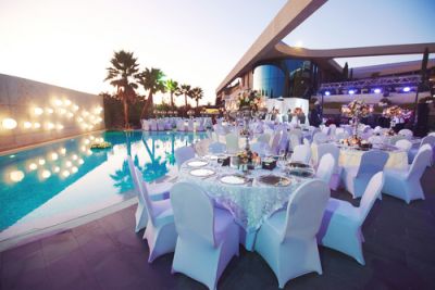 Poolside Wedding