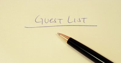 Preparing a Guest List