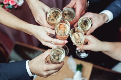 A Toast at a Wedding