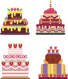 Various Wedding Cakes