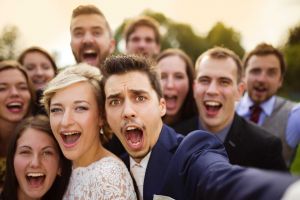 Wedding Party Selfie