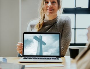 Woman on Laptop