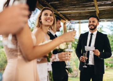 What To Avoid in Your Wedding Toast