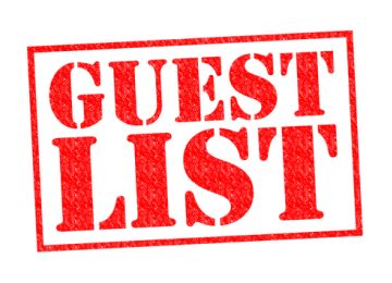 Creating a Simple and Straightforward Guest List