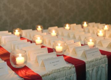 Places, Everyone! Executing Your Wedding Reception Seating Plan