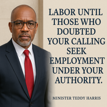 Minister Teddy Harris, Spiritual Steward, ULC Minister