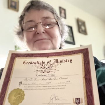 Kemberley Watts, ULC Minister