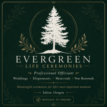 Evergreen Life Ceremonies, ULC Minister