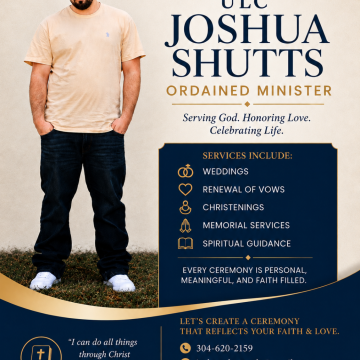 Josh Shutts, ULC Minister