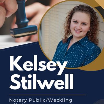 Kelsey Stilwell Notary Public And Wedding Officiant, ULC Minister