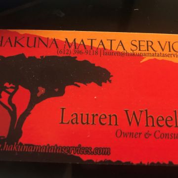 Hakuna Matata Services, ULC Minister