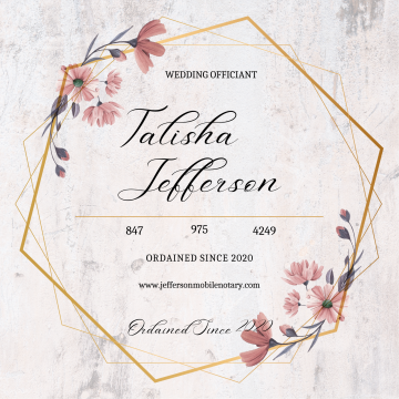 Talisha Jefferson, ULC Minister