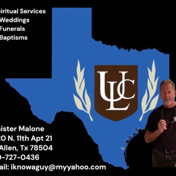 Eric M. Malone, ULC Minister