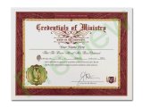 Ordination Credential