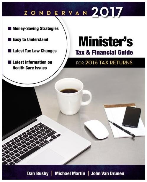 2017 Minister's Tax And Financial Guide - Get Ordained