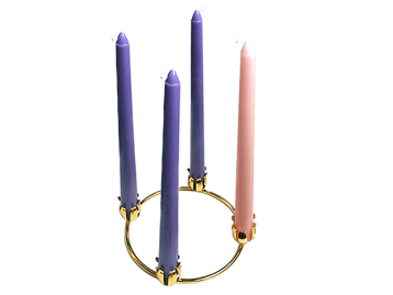 Advent Candles and Stand
