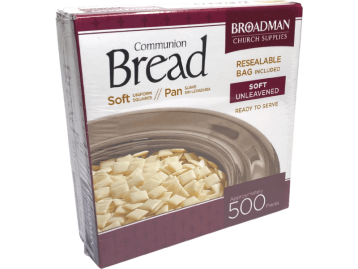 Unleavened Communion Bread: Soft - 500 Pieces