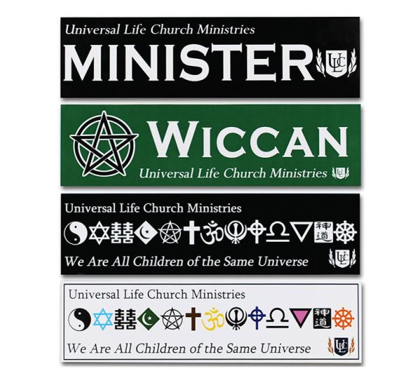 Vehicle Bumper Sticker