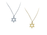 Jewish Star Charm Necklace