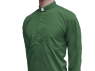 Green Clergy Shirt - Long Sleeve