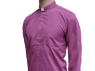 Purple Clergy Shirt - Long Sleeve