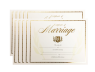 Exclusive Marriage Certificate 10 Pack - $26.99