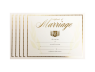 Exclusive Marriage Certificate 5 Pack - $17.99