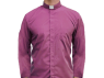 Purple Clergy Shirt Long Sleeve