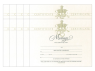 Marriage Certificate - Ivory Dove 10 Pack - $26.99