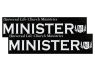 Vehicle Bumper Sticker 2 Stickers