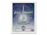 Jedi Certificate