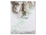 Marriage Certificate - Ivory Rose