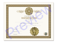 Handfasting Certificate