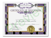 Wiccaning Certificate