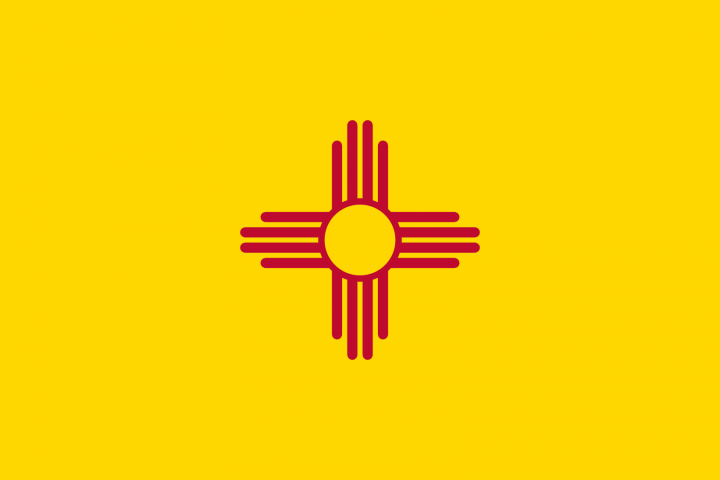 The New Mexico state flag