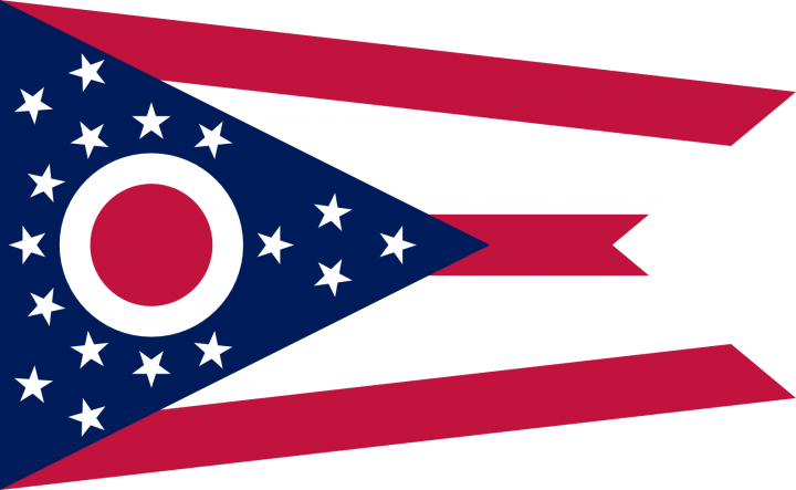 The Ohio state flag